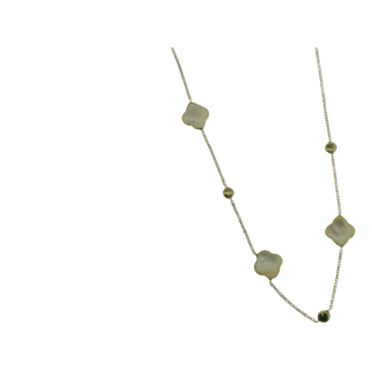 Naiomy Gold collier goud parelmoer