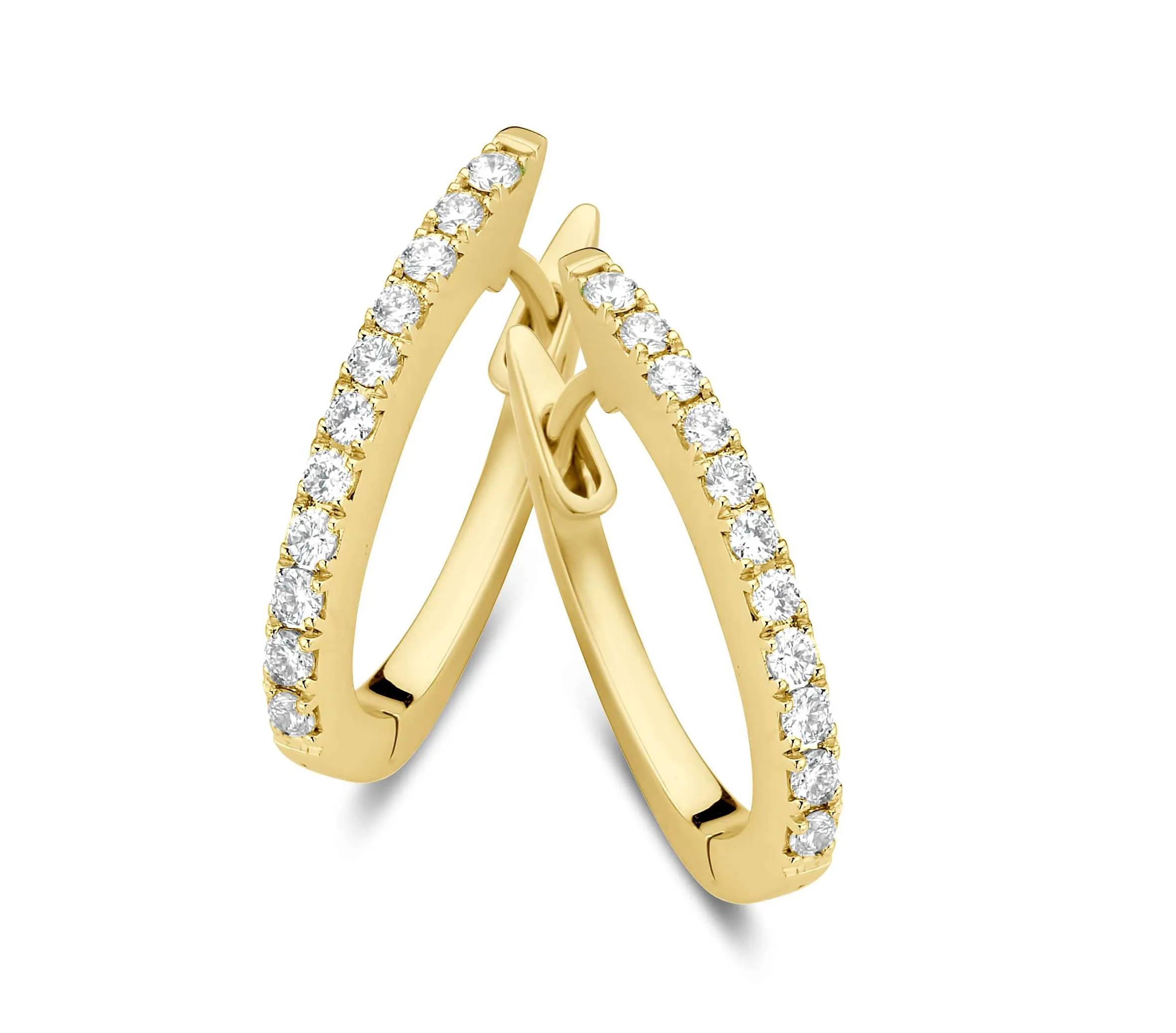 Tirisi Jewelry Seoul Flower Due oorringen, modelnummer TE9268D, zijn elegante creolen gemaakt van 18-karaats goud. Deze verfijnde oorringen zijn perfect voor een chique avondje uit of om een alledaagse outfit te verfraaien. Combineer ze met bijpassende gouden accessoires voor een complete look. Geschikt voor zowel formele als informele gelegenheden.