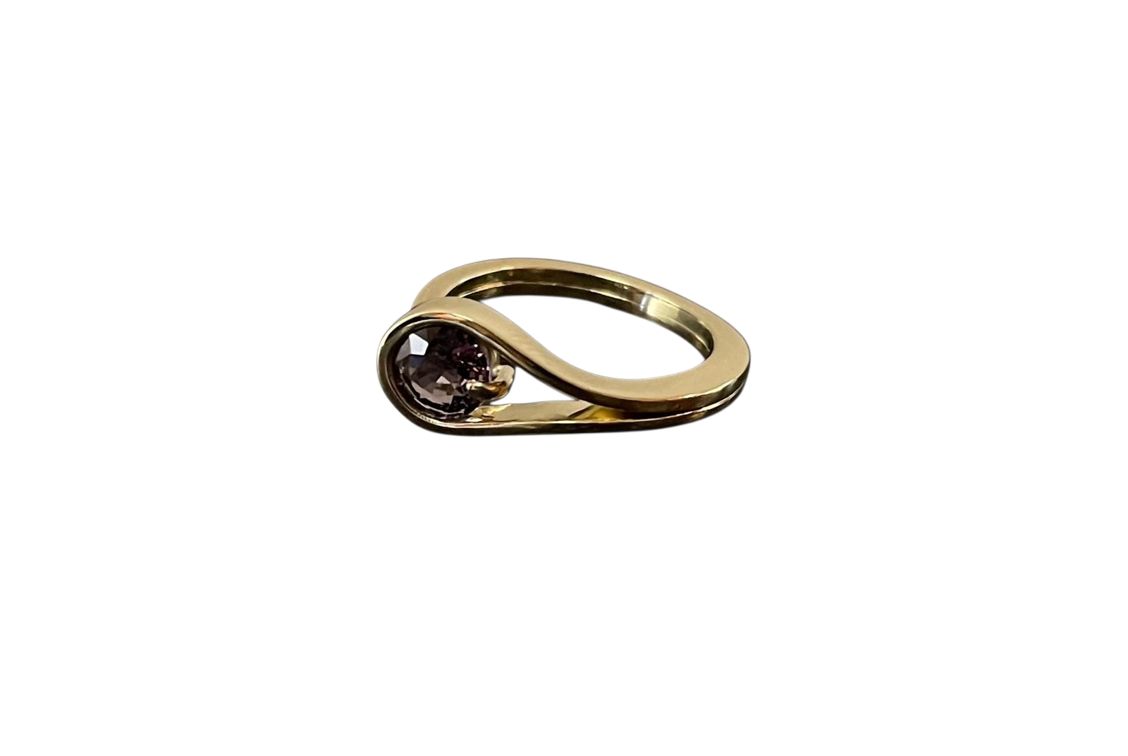 14kt gouden ring met Spinel