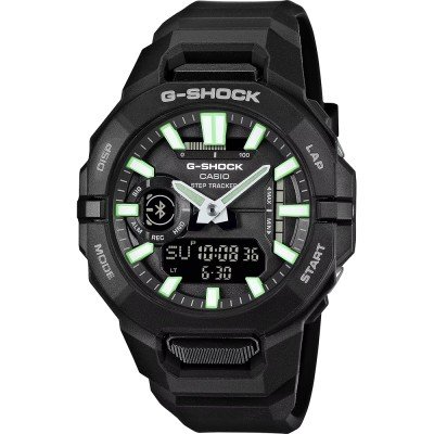 Dit G-Shock horloge heeft een kast gemaakt van Bio-plastic met een diameter van 44 mm en is voorzien van een Bio-plastic band. In de kast bevindt zich een Casio kwaliteitsuurwerk en is afgewerkt met Mineraalglas.

Het horloge is 20ATM. Dit betekent dat het horloge geschikt is om mee te duiken.