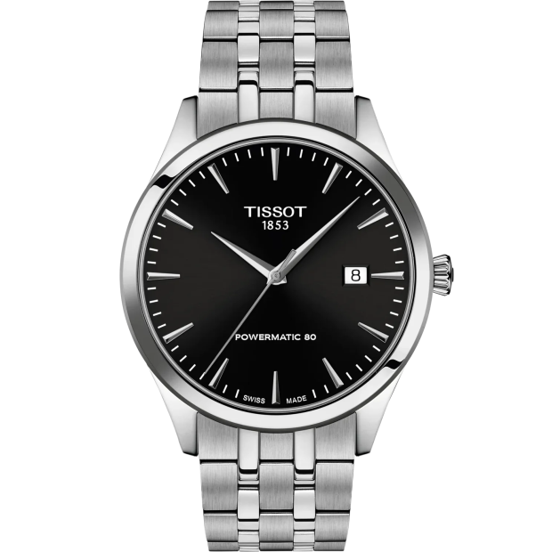 Tissot - Classic Dream 40mm, Automaat Powermatic 80, 50 meter WR, Saffierglas - T1584071105100