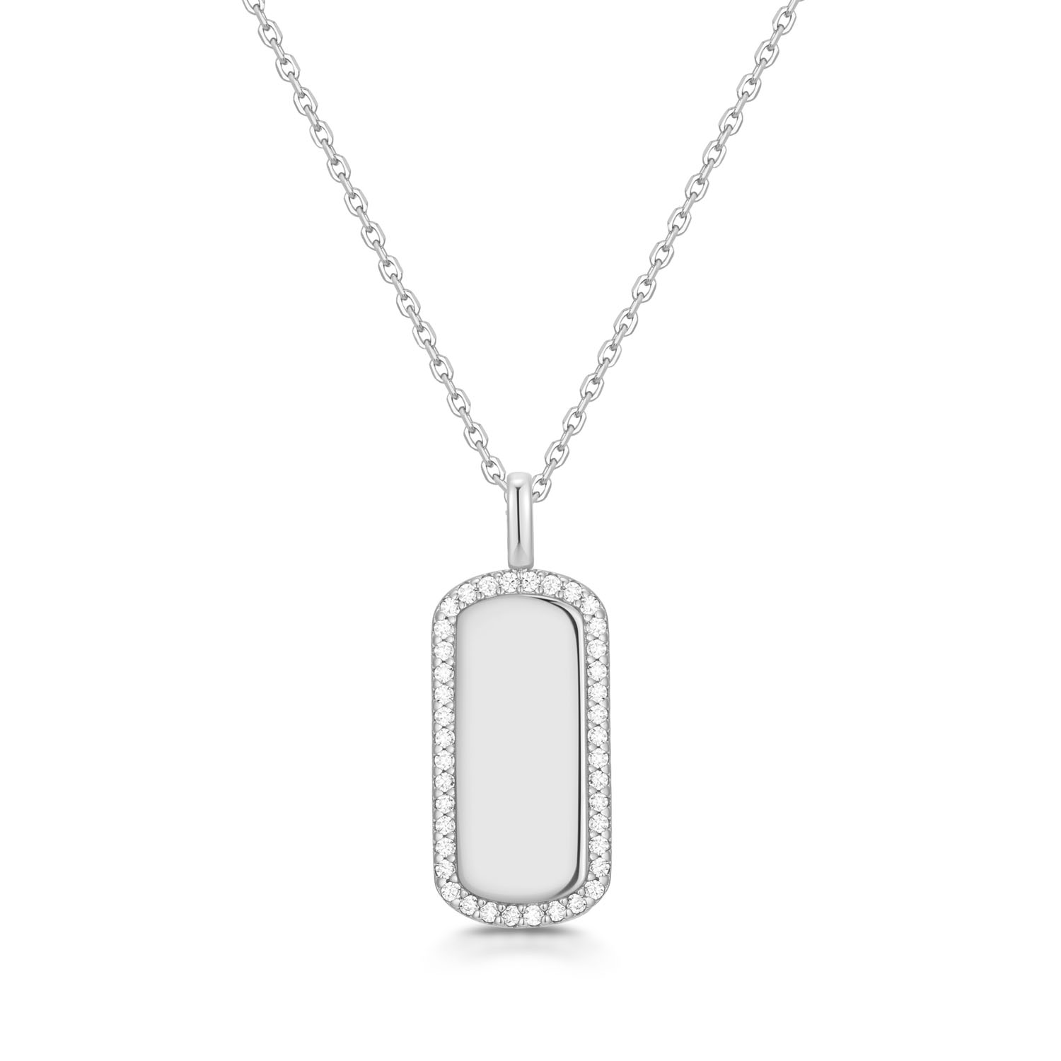Ontketen je ware zelf met deze tag-ketting, versierd met een halo van cubic zirconia. Of je nu in de boardroom bent of een avondje uit, dit stuk tilt je stijl naar een hoger niveau en laat de wereld zien wie je bent.

HET MERK
Ge&iuml;nspireerd door de laatste fashion trends is Ania Haie het toonaangevende sieradenmerk voor hoogkwalitatieve maar ook betaalbare zilveren sieraden, zonder op de kwaliteit in te leveren. Iedere collectie is gebaseerd op de laatste catwalktrends, waardoor Ania Haie snel tot h&eacute;t sieradenmerk voor stijlbewuste consumenten is verkozen. Elk sieraad wordt ontworpen om te combineren met andere sieraden waardoor je je eigen look kunt cre&euml;ren. Maar ook zijn Ania Haie sieraden opvallend genoeg om op zichzelf te dragen.

SPECIFICATIES
- Ania Haie
- Ketting
- 925 zilver met rhodium plating
- Lengte 53cm
- AH N067-02H