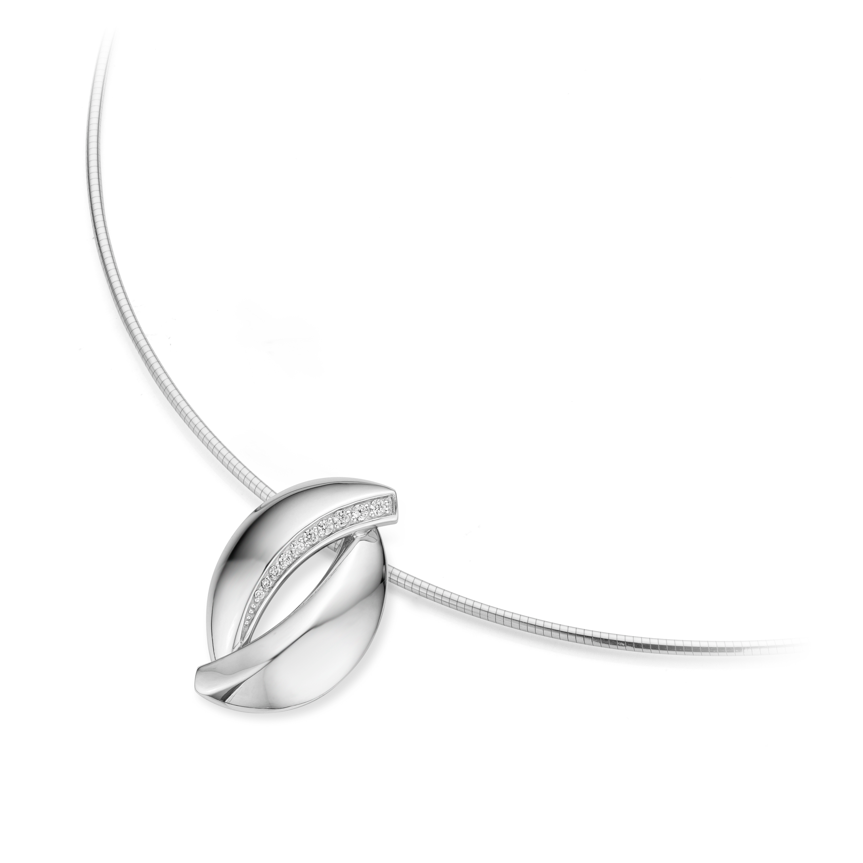 Zilv. Hanger rhod. zirk.