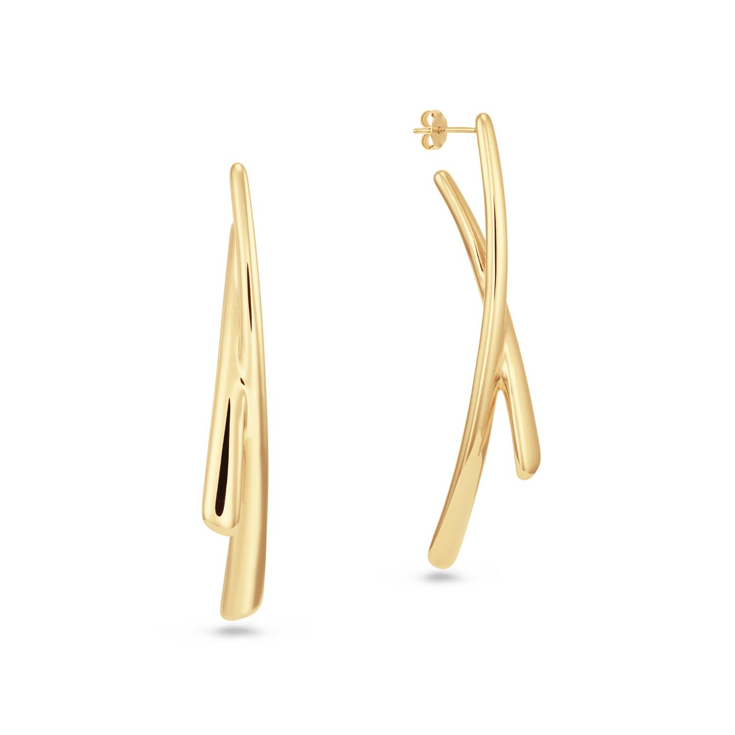 De Oorsteker XL Gekruist 925GP met modelnummer 106867800 is een uniek sieraad. Gemaakt van zilver, goudkleurig afgewerkt, het weegt 6,3 gram en heeft een breedte van 10 mm en een diepte van 6 mm. Perfect voor een elegante look; combineer met een chique outfit voor speciale gelegenheden of een casual ensemble voor dagelijks gebruik.