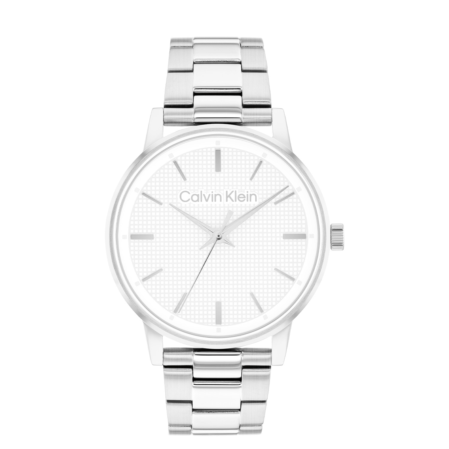 Calvin Klein CK25200501 Heren Horloge 41mm
Dit Calvin Klein herenhorloge met nr CK25200501 heeft een net uiterlijk. Het stalen horloge heeft een ronde kast met een gladde bezel en een bewerkte witte wijzerplaat met fijne wijzers en uurstrepen. Aan de kast zit een mat/ glanzende stalen schakelband met een vouwsluiting. Het herenhorloge heeft een mineraalglas, een doorsnee van 41mm en is 3ATM.

OVER CALVIN KLEIN
Calvin Klein is een wereldwijd lifestylemerk dat gewaagde, vooruitstrevende idealen en een verleidelijke, vaak minimalistische, esthetiek nastreeft. Calvin Klein werd groot in de jaren 70 door haar mode- en merkjeans collecties. In de jaren 80 lanceerde Calvin Klein haar spraakmakende ondergoed dat uitdrukkelijk van logo &rsquo;s voorzien was. Vanwege het grote succes is het merk ook succesvol uitgerold in Accessoires, Parfums, Home, Brillen, Golf, Horloges en Sieraden.
Sinds de oprichting in 1968 door Calvin Klein, heeft het merk haar reputatie opgebouwd als leider in de Amerikaanse mode, dankzij een cleane esthetiek en innovatieve ontwerpen. Calvin Klein wil haar publiek verleiden en inspireren door middel van provocerende beelden en opvallende ontwerpen die prikkelen. 

SPECIFICATIES:
- Mineraalglas
- Stalen kast
- Witte wijzerplaat 
- Stalen schakelband
- Ronde kastvorm, &Oslash; 41mm
- 3ATM