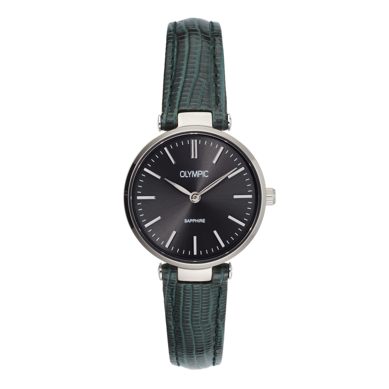 Olympic OL80DTL002 Titanium Horloge 28mm 
Dit unieke Olympic horloge met artikelnummer: OL80DTL002 is een dameshorloge met een classic sportieve uitstraling. Het horloge heeft een ronde titanium kast met een glanzende bezel en een donkergrijze sunray wijzerplaat met zilverkleurige uursaanduiding. Met een speciale aanzet is de donkergrijze band aan de kast bevestigd. Het horloge heeft een saffierglas, een doorsnee van 28mm en is 5ATM.

Het merk:
Een mooi horloge hoeft niet duur te zijn! Het Nederlandse horlogemerk Olympic levert stoere chronografen, slimline series, digitale uurwerken en elegante dameshorloges. De prijs-kwaliteitverhouding staat bij Olympic hoog in het vaandel met prijzen die uiteenlopen van € 34,95 tot en met € 169,00.

100% Nederlands ontwerp, waterdicht en standaard 3 jaar fabrieksgarantie.

Specificaties:
- Ronde kast Ø 28mm
- Titanium horlogekast
- Grijze wijzerplaat
- Grijze lerenband
- 5ATM 
- Standaard 3 jaar fabrieksgarantie
- Saffierglas