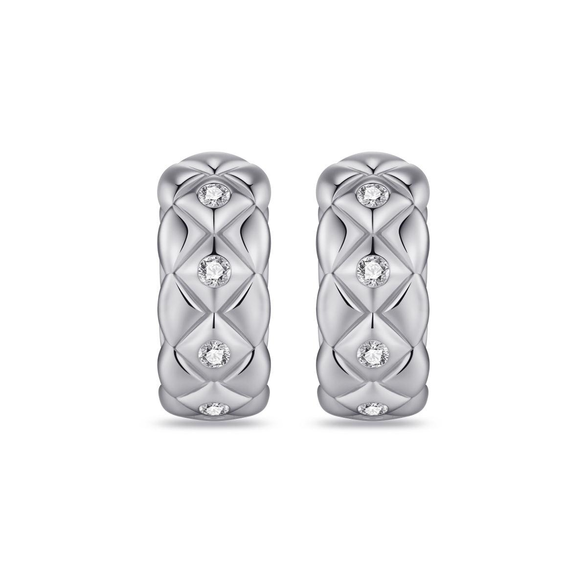 Gisser Jewels Silver Hoops | 18MM kc1058