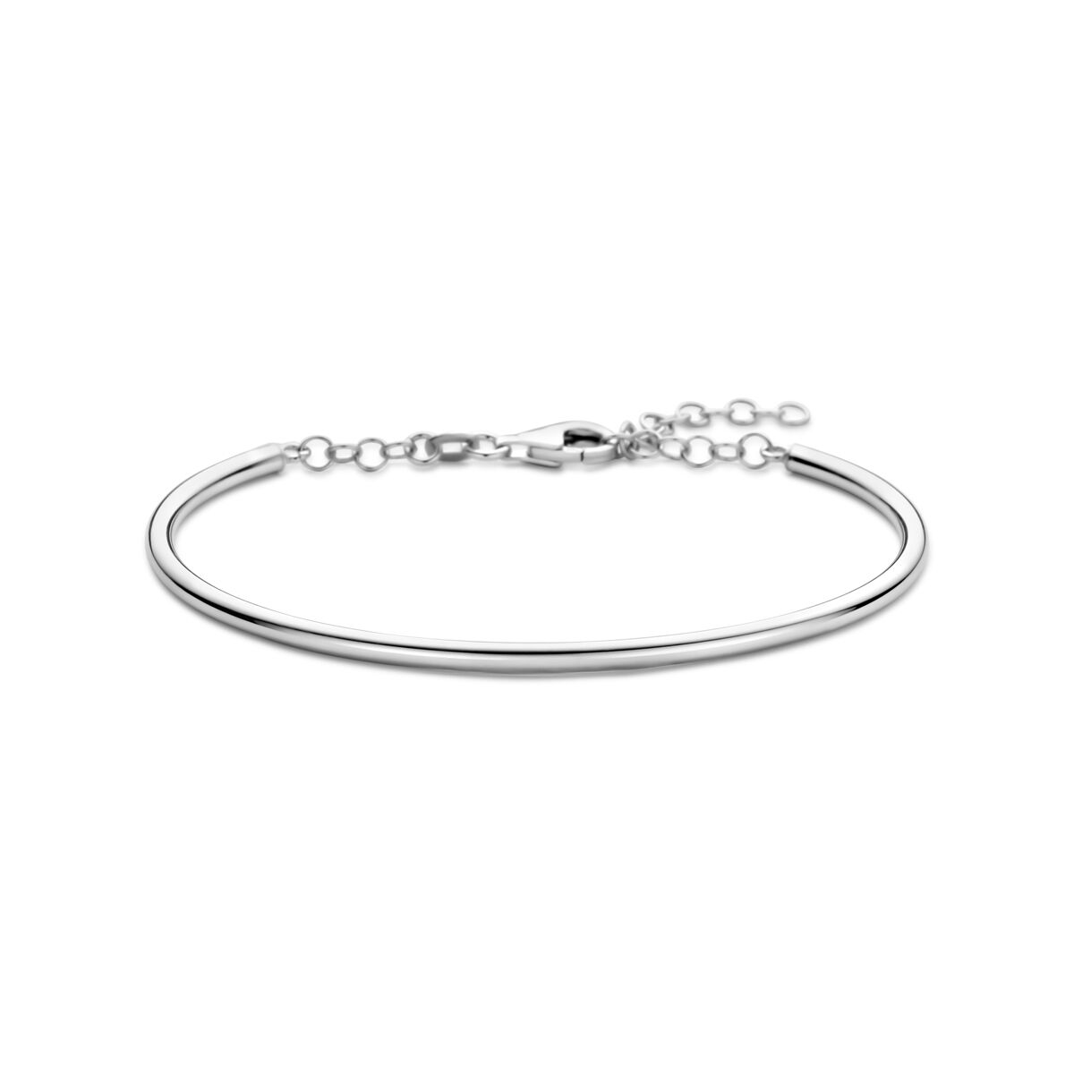 Gerhodineerd 925 zilveren armband met een schakelbreedte van 3.3mm. Uitgevoerd met karabijnsluiting.
Ook een bijpassend collier verkrijgbaar