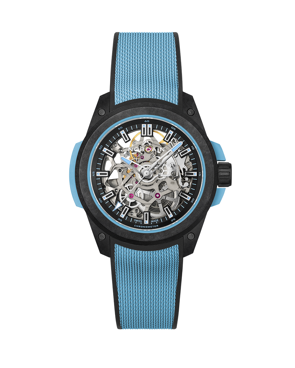 Elk Norqain horloge uitgerust met ETA of Sellita uurwerken wordt geleverd met een internationale fabrieksgarantie van twee jaar. Door lid te worden van de Norqainer club, kan deze garantie worden verlengd tot drie jaar.