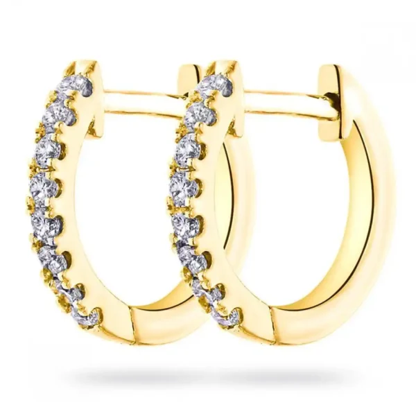 14 Krt GGD Oorbellen 16-0.16 Crt H SI 