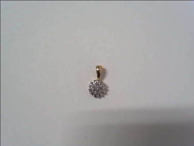 Halsschmuck Ref.-Nr.: 008 375/- Gold, gelb 17 Diamant Wei&szlig; kleine Einschl&uuml;sse 0,10ct. 
