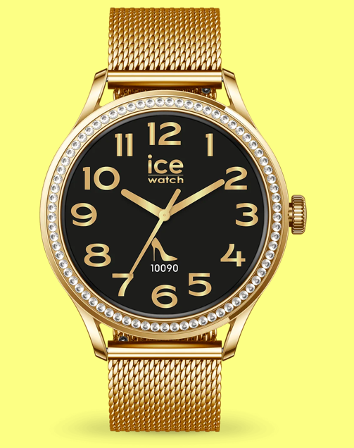 Ontdek de ICE smart 2.0: elegantie en technologie om je pols. Met een high-performance AMOLED-scherm en gevarieerde, kleurrijke wijzerplaten, belichaamt het alle expertise van het merk in het aanpassen aan elk moment van het leven en elk seizoen. Het verfijnde ontwerp wordt verder versterkt door een bezel versierd met stenen, die een uniek vleugje schittering en verfijning toevoegt. Qua functies biedt het een keur aan praktische hulpmiddelen om je te ondersteunen in je dagelijkse leven: sport, gezondheid, meldingen en nog veel meer.