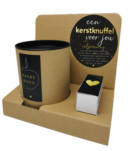 Geur voor Thuis - KaarsKado - Feestdagen
"Herbeleef de magie van geuren met dit ongelooflijk heerlijke geurkaarsje! 