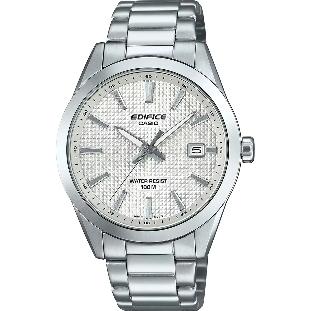Dit Casio Edifice horloge heeft een kast gemaakt van Roestvrijstaal met een diameter van 40 mm en is voorzien van een Roestvrijstaal band. In de kast bevindt zich een Casio kwaliteitsuurwerk en is afgewerkt met Mineraalglas.

Het horloge is 10ATM. Dit betekent dat het horloge geschikt is om mee te zwemmen. Verder wordt het horloge geleverd met 2 jaar garantie.