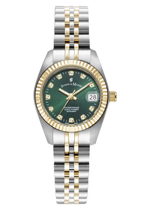 De JWL02104 is een chique horloge met een zilverkleurige polsband en een metalen kast. Het heeft een handige datumaanduidingsfunctie. Perfect voor zowel zakelijke als casual gelegenheden. Draag het met een net pak voor een verfijnde uitstraling of met een ontspannen outfit voor een stijlvolle, alledaagse look. Voeg deze tijdloze accessoire toe aan je collectie!