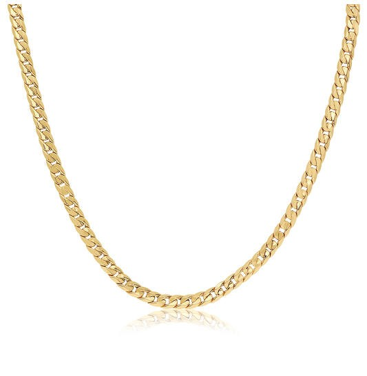 De 14 Karaats Collier uit de Van Zaanen Goud Collectie straalt elegantie uit met zijn verfijnde gourmet schakels. Dit 45 cm lange collier is perfect om solo te dragen voor een subtiele, klassieke look of in combinatie met andere kettingen voor een trendy gelaagd effect. Ideaal voor dagelijks gebruik of speciale gelegenheden.