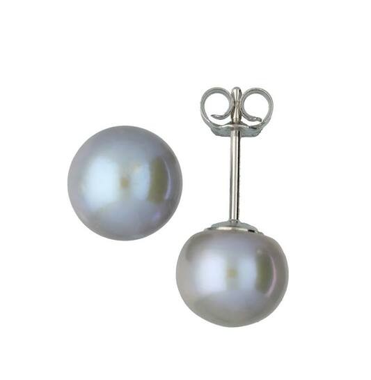 Product Zilveren Oorstekers Parel van een niet-gespecificeerd merk. Deze prachtige stud oorbellen zijn verfijnde pareloorbellen. Ze stralen elegantie uit en zijn perfect voor zowel alledaagse als formele gelegenheden. Draag ze met opgestoken haar of een stijlvolle knot voor een tijdloze en chique uitstraling.