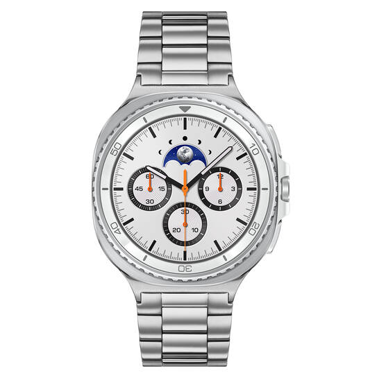 Galaxy Watch 8 Classic - Ø46 - Wit - Zilverkleurig SA.L500WSS24