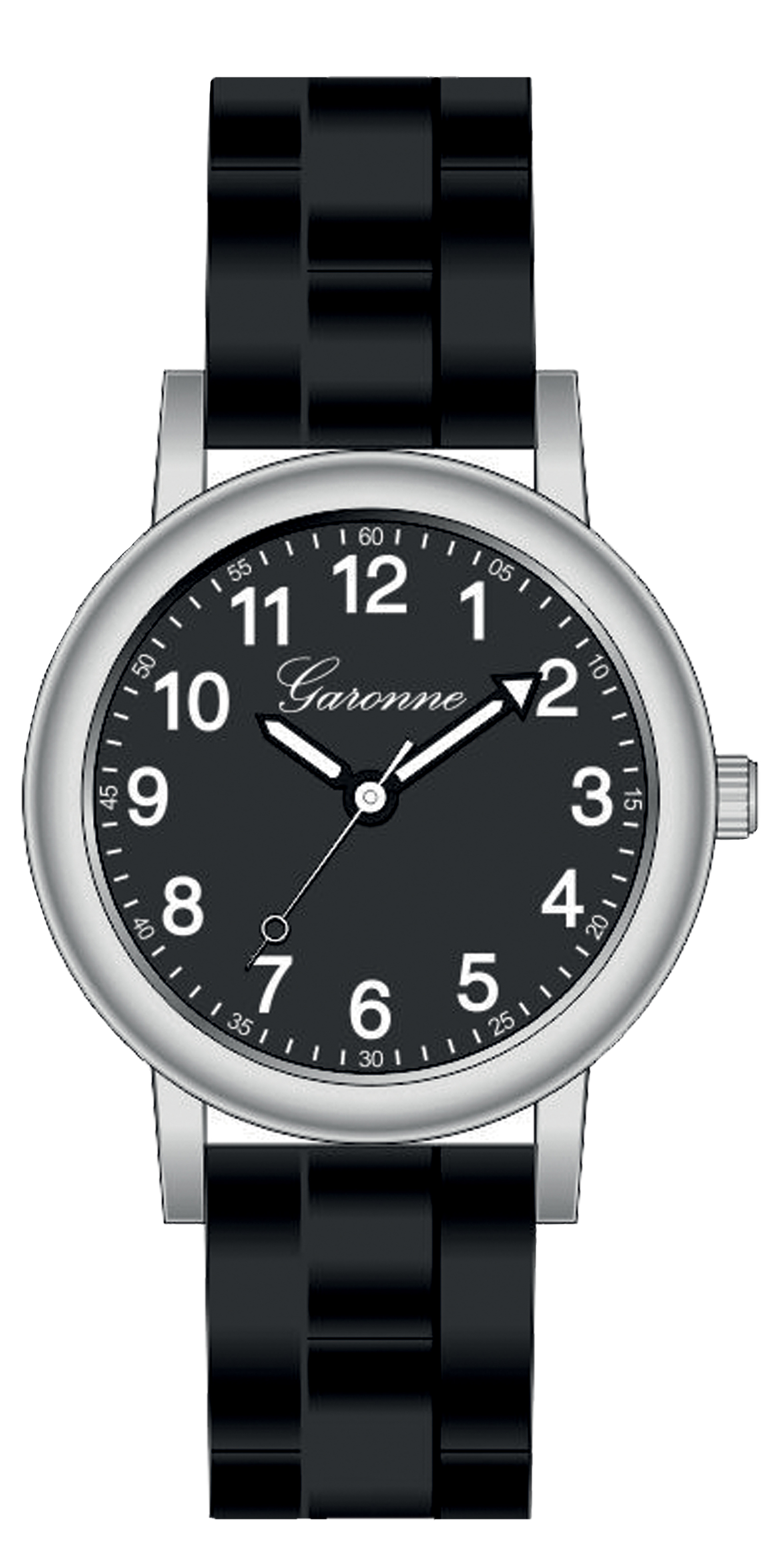 Dit is een horloge van het merk Garonne gemaakt voor jongens.
De specificaties zijn als volgt:
Kastmaat: 30 mm
Bandlengte: 190
Bandbreedte: 14
Waterdichtheid: 3 ATM / 30 Meter / 100 Feet