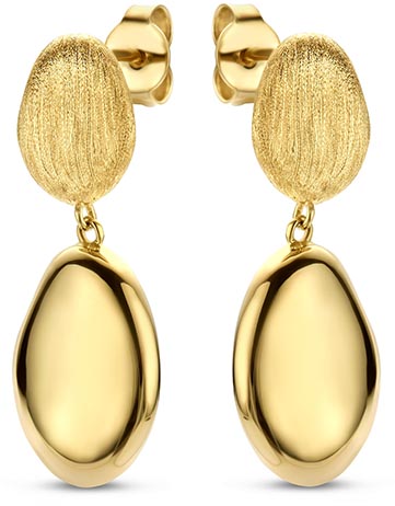 Dit zijn oorbellen van het merk Italo Bottene gemaakt voor dames.