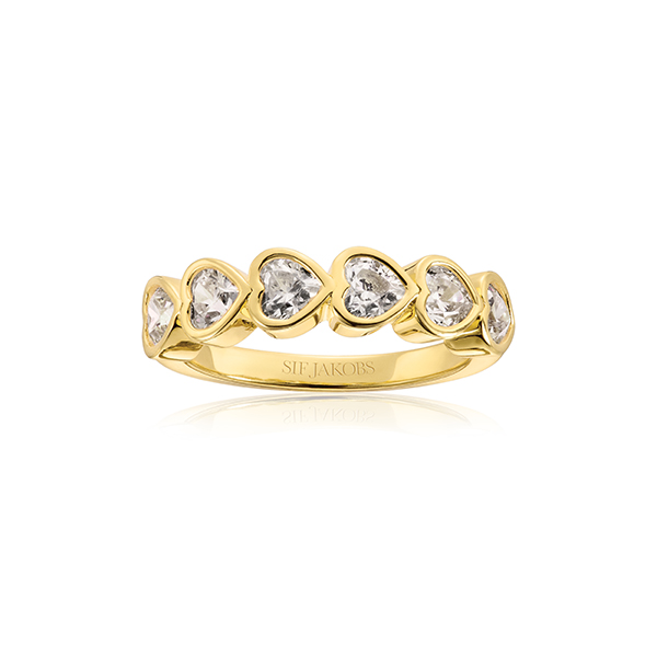 De SIF JAKOBS RING SJ-R2494-CZ-YG-54 is een elegante zilveren ring met zirkonia-steentjes. Perfect voor een subtiele, maar verfijnde uitstraling. Het wordt aanbevolen om de ring solo of met andere delicate sieraden te dragen voor een verfijnde look. Ideaal voor dagelijks gebruik of speciale gelegenheden. Ringmaat: 54. Categorie: Sieraad.