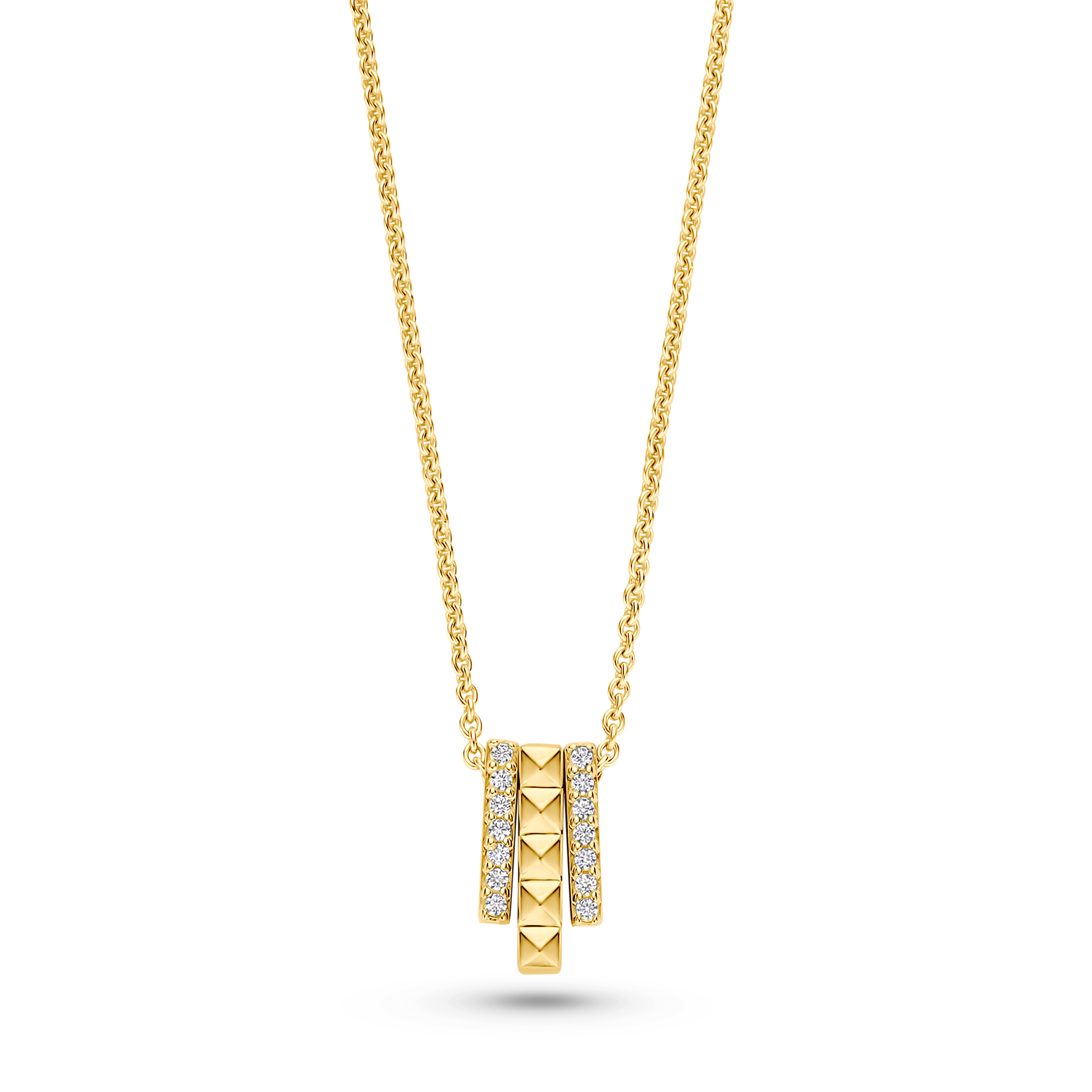 Dit is een collier van het merk FJF Jewellery gemaakt voor dames.