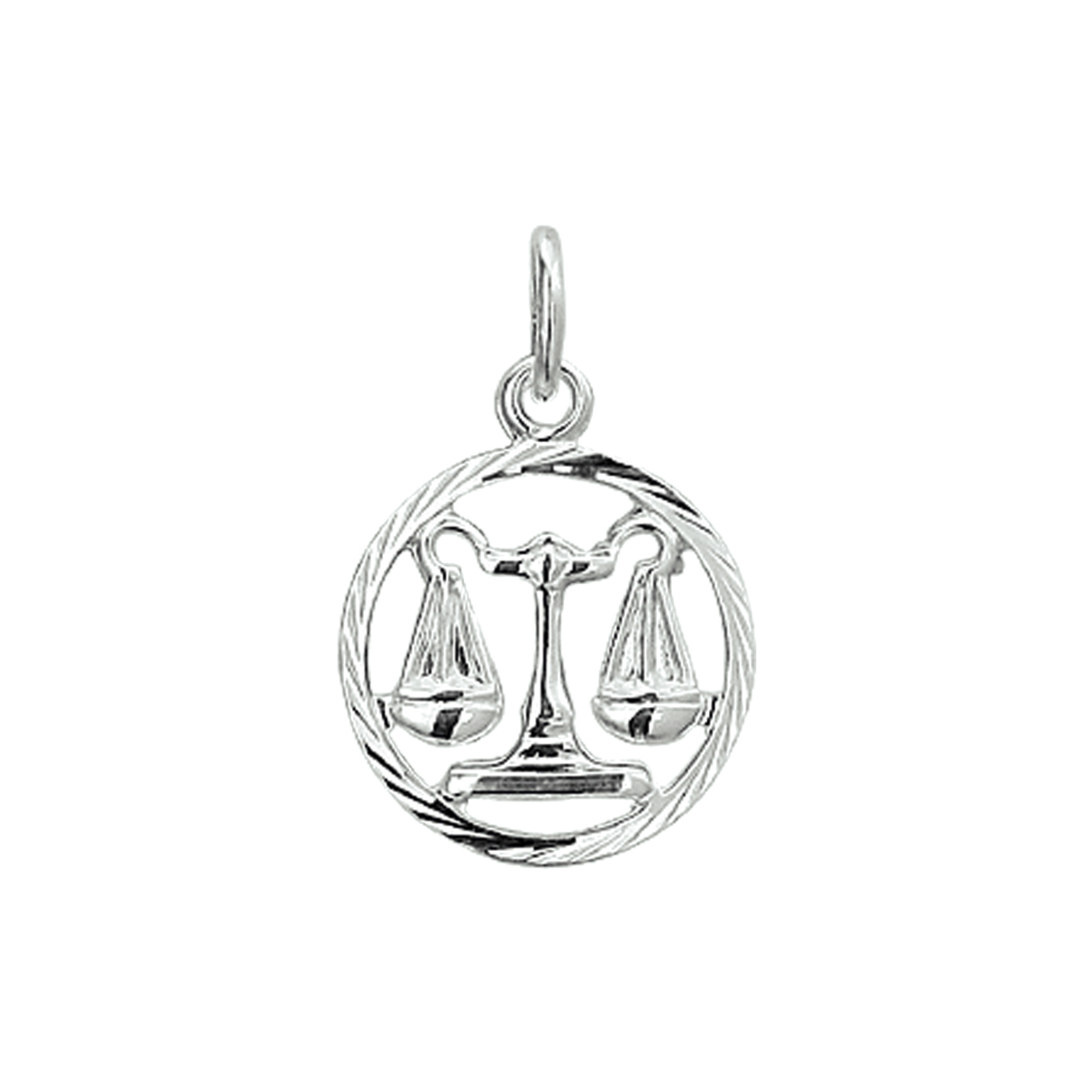 hanger sterrenbeeld gediamanteerd zilver wit