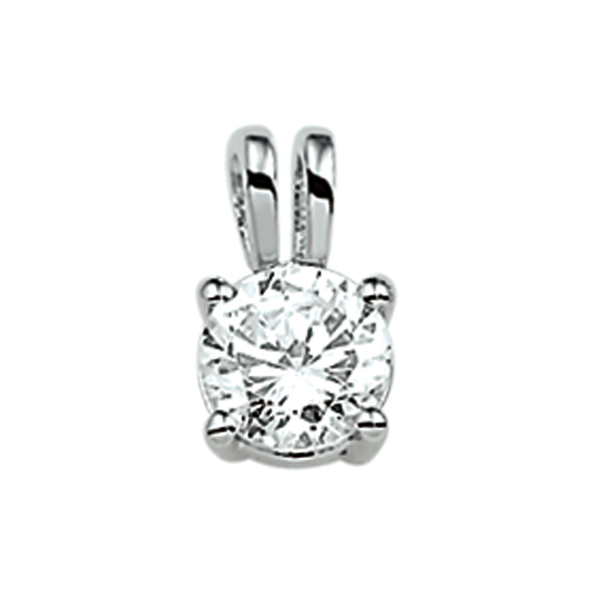 Deze hanger is exclusief collier

Gerhodineerd zilveren hanger met zirkonia.