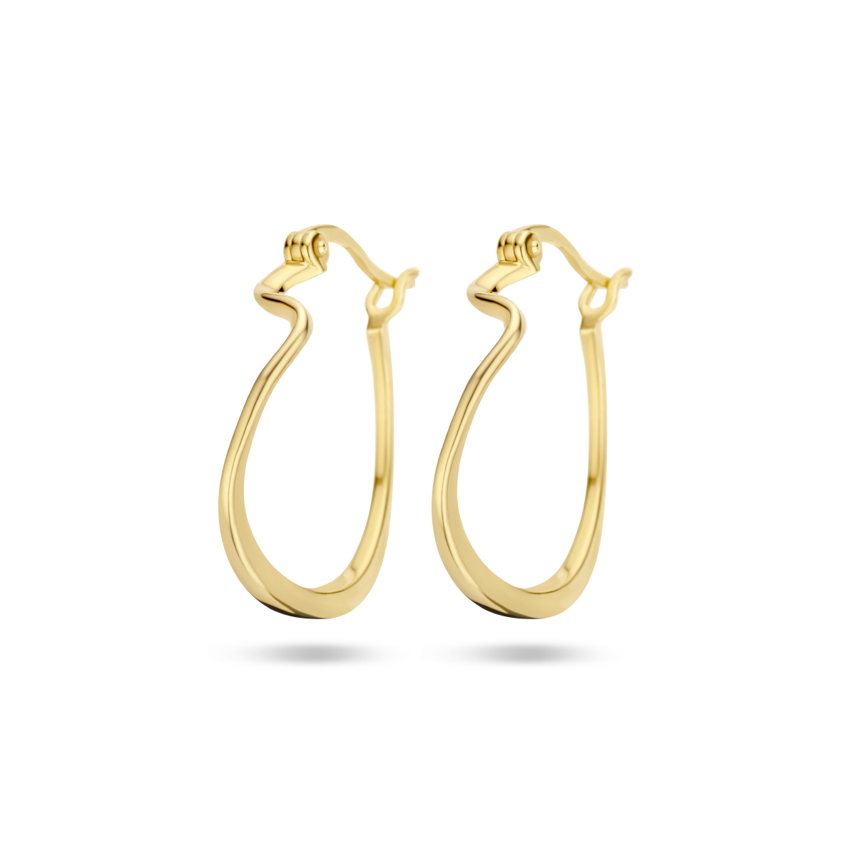 De Zilver Vergulden Oorringen zijn verfijnde creolen met een glanzende afwerking. Gemaakt van zilver, hebben ze  een breedte van 5 mm, en een diameter van 20 mm. Ideaal te combineren met zowel casual als formele outfits voor een elegante uitstraling. Voeg een vleugje glamour toe aan elke gelegenheid.