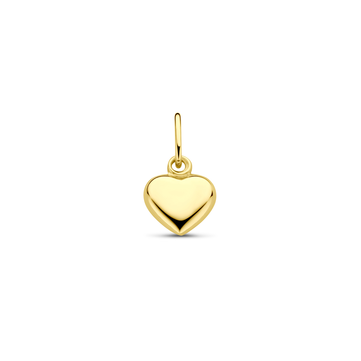 Huiscollectie - 14kt geelgouden hart van 6.5x6.5mm - 4005722