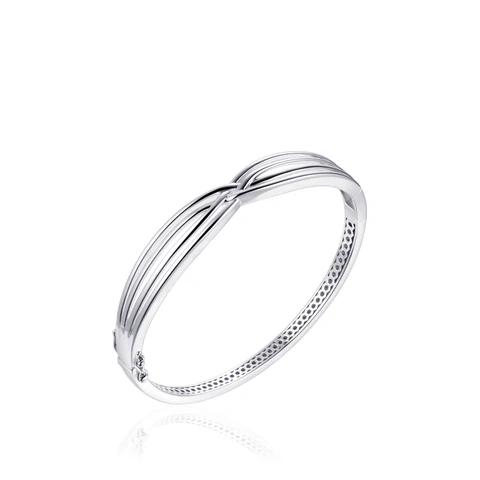 Gisser Jewels Silver Bangle mt 60