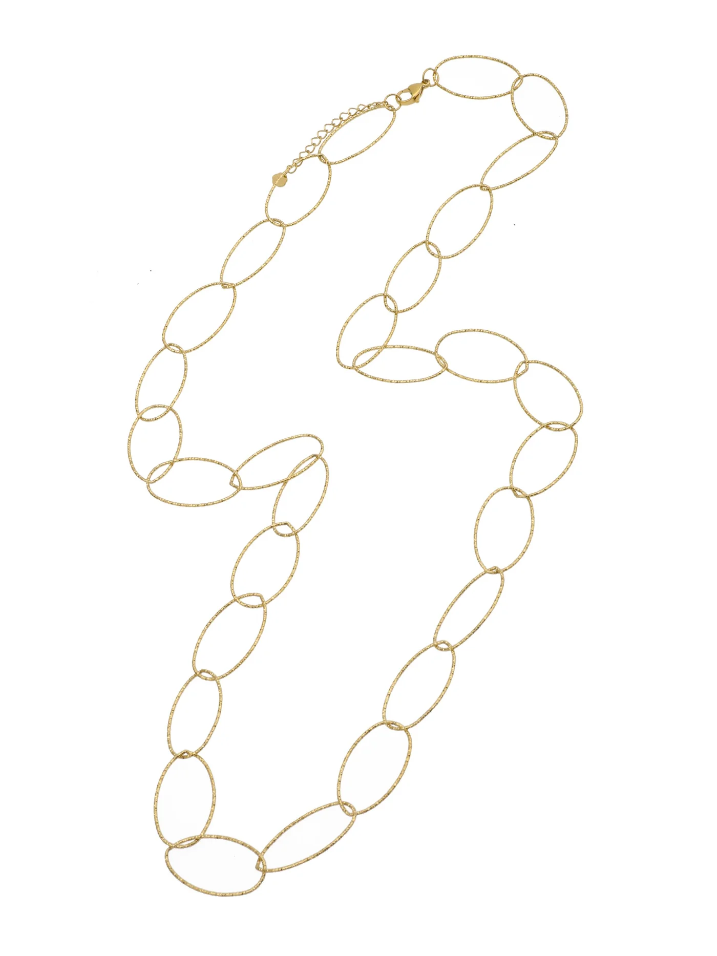 De Rose & Camellia Collier, met modelnummer 1700012812507, is een prachtig verguld stalen sieraad dat op elegante wijze je outfit verfraait. Perfect voor zowel formele als informele gelegenheden. Draag het als blikvanger boven een eenvoudig blouse of jurk voor een stijlvolle uitstraling. Een veelzijdige aanwinst voor elke sieradencollectie.