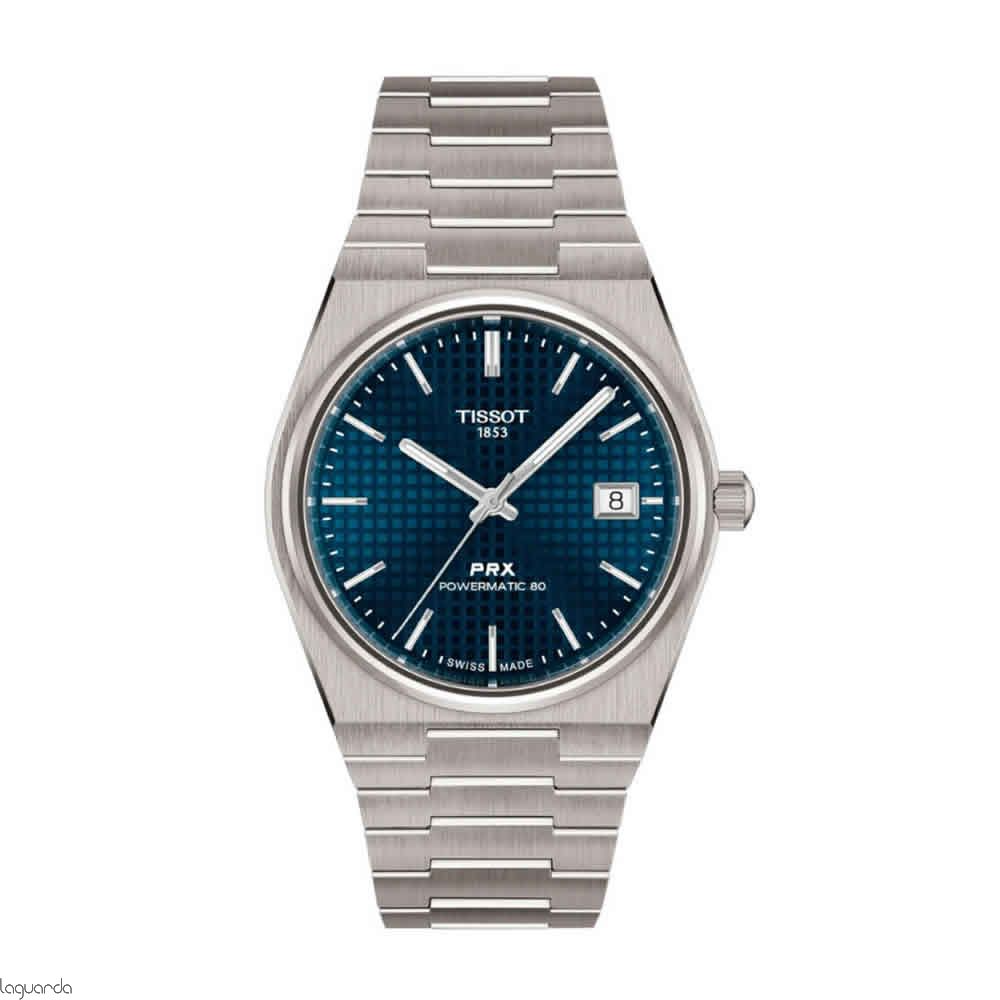 De Tissot PRX T1378074404100 combineert elegantie en functionaliteit. Met een 38 mm titanium kast en zilverkleurige titanium band, biedt hij een duurzame, antiallergische ervaring. De blauwe wijzerplaat met streepindexen, automatische Zwitserse beweging en waterdichtheid van 10 ATM maken hem perfect voor dagelijks gebruik. Draag hem bij formele en casual outfits voor een chique uitstraling.