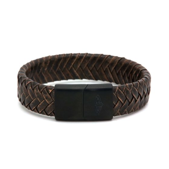  Karma Jewellery heren armband leer / edelstaal Model Glory Brown
mb12bl-21
verkrijgbaar in diverse lengtes