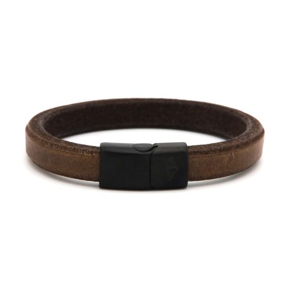 Karma Jewellery heren armband leer / edelstaal Model Magnus Brown
mb06bl-20
verkrijgbaar in diverse lengtes