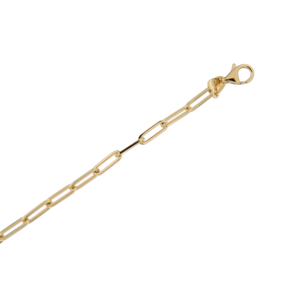 Naiomy Gold schakelarmband geel goud 18k
Lengte 21cm
Breedte 3mm