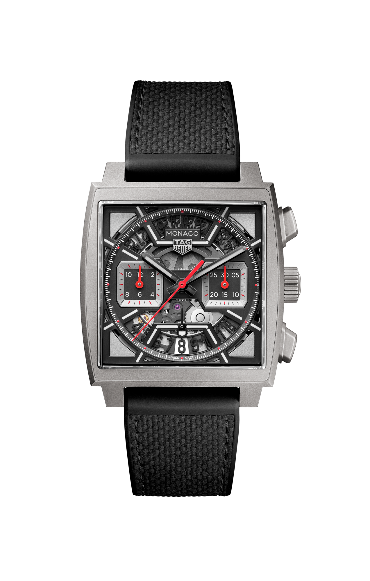 Dit TAG Heuer horloge behoort tot de TAG Heuer Monaco collectie. 
Referentienummer: CBL2183.FT6236
Caliber: TH20-00
