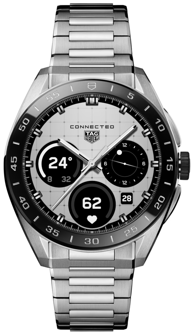 Dit TAG Heuer horloge behoort tot de TAG Heuer Connected collectie. 
Referentienummer: SBT8A10.BA0003