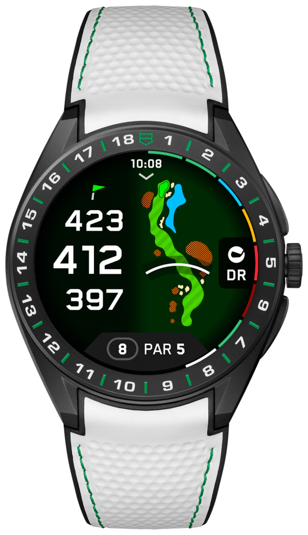 Dit TAG Heuer horloge behoort tot de TAG Heuer Connected collectie. 
Referentienummer: SBT8A81.EB0335
