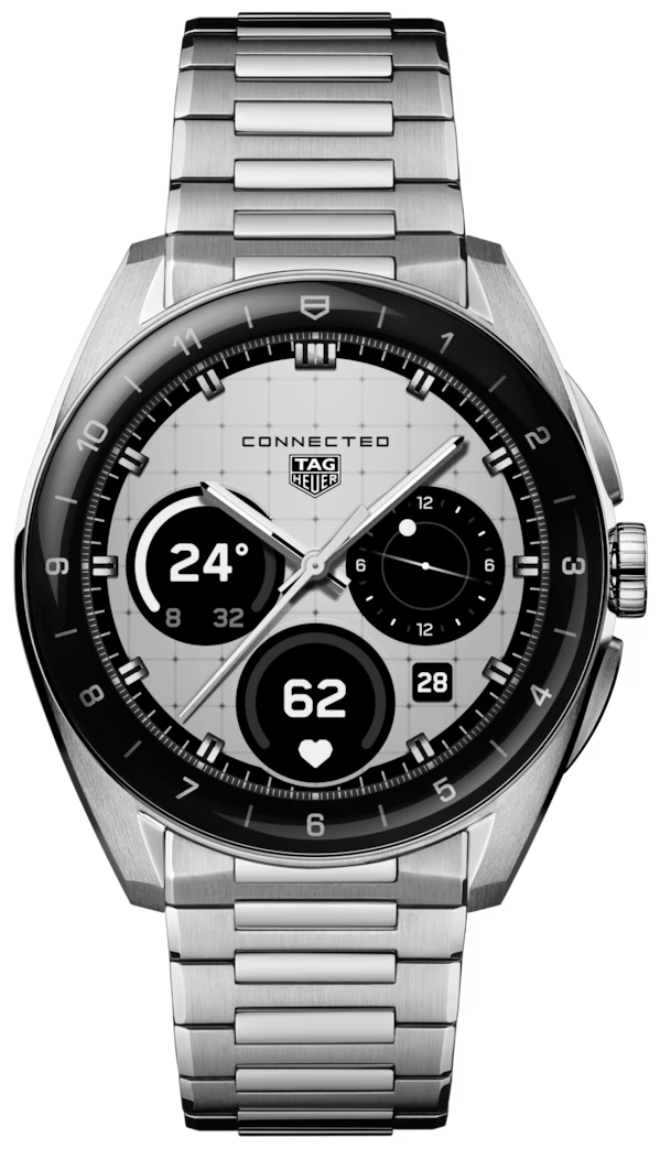 Dit TAG Heuer horloge behoort tot de TAG Heuer Connected collectie. 
Referentienummer: SBT8010.BA0002
