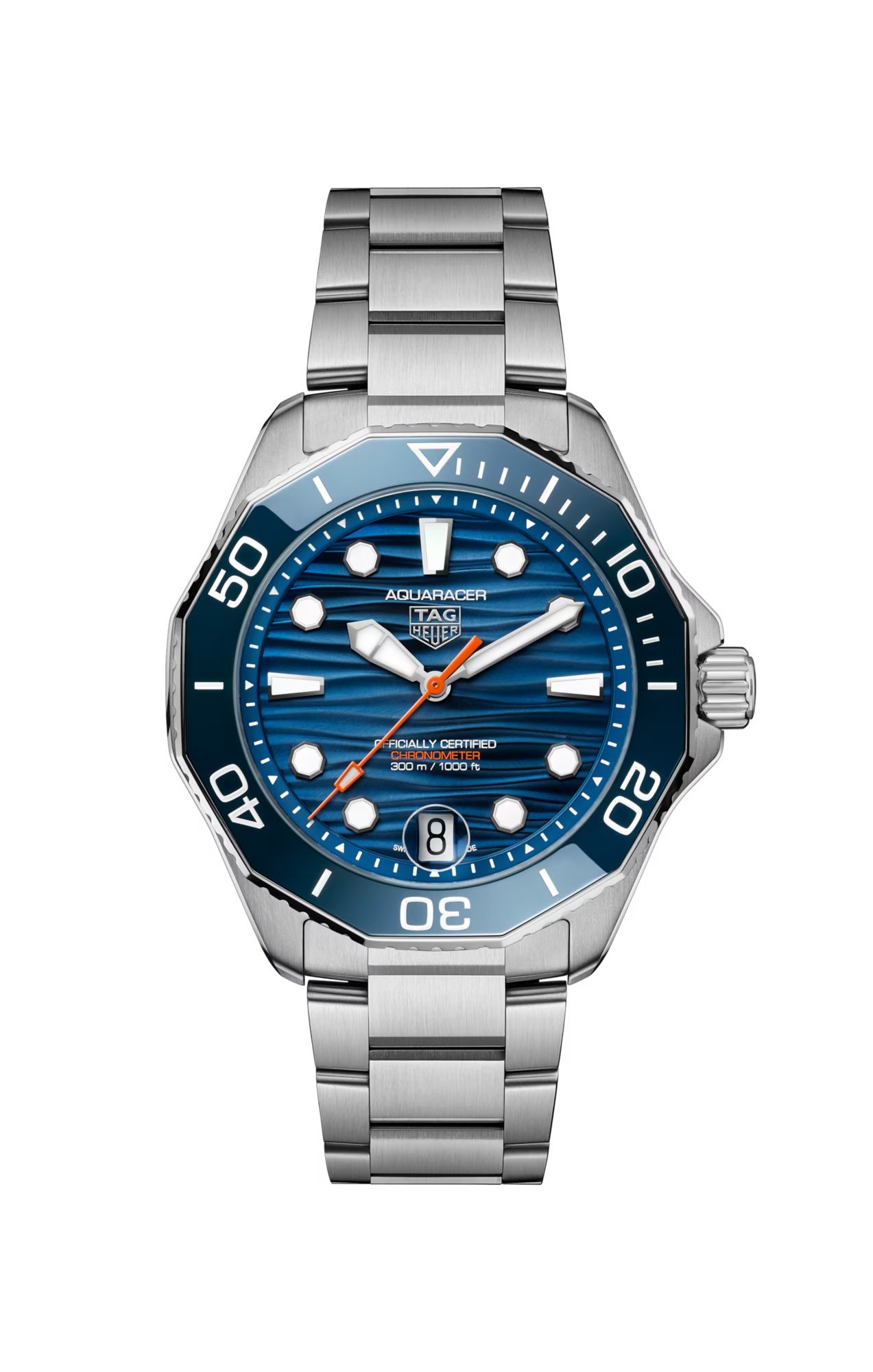 Dit TAG Heuer horloge behoort tot de TAG Heuer Aquaracer collectie. 
Referentienummer: WBP5111.BA0013
Caliber: TH31-00 COSC
