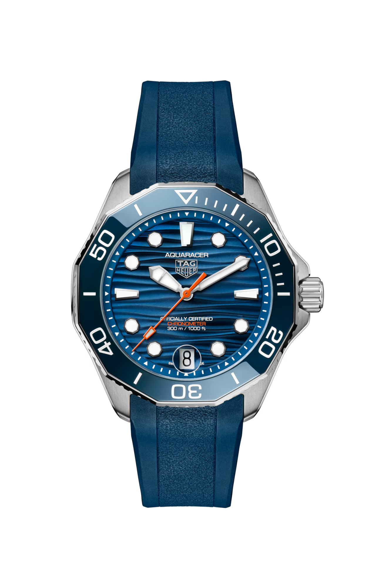 Dit TAG Heuer horloge behoort tot de TAG Heuer Aquaracer collectie. 
Referentienummer: WBP5111.FT6259
Caliber: TH31-00 COSC
