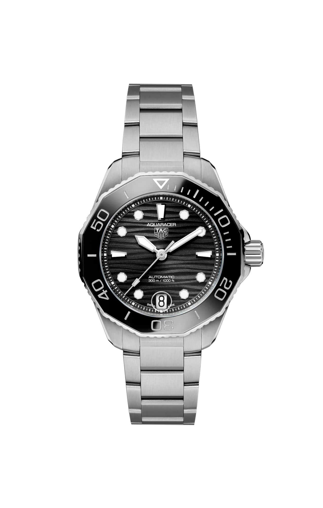 Dit TAG Heuer horloge behoort tot de TAG Heuer Aquaracer collectie. 
Referentienummer: WBP231D.BA0626
Caliber: 5 Automatic 
