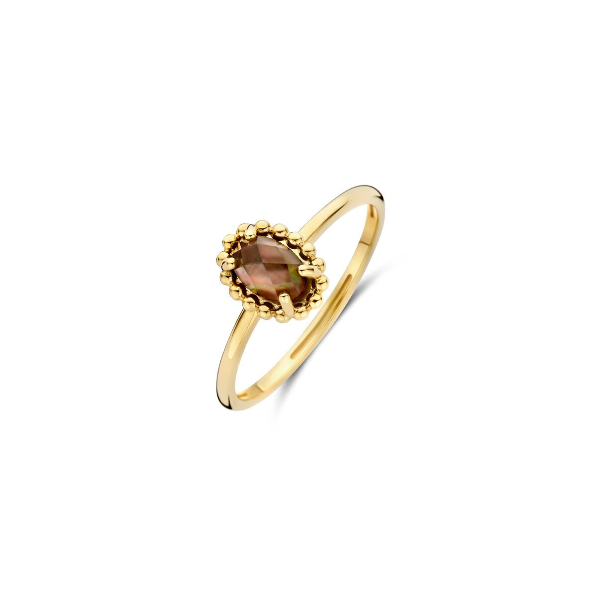 BLUSH GEELGOUDEN RING 1272YBQ/54