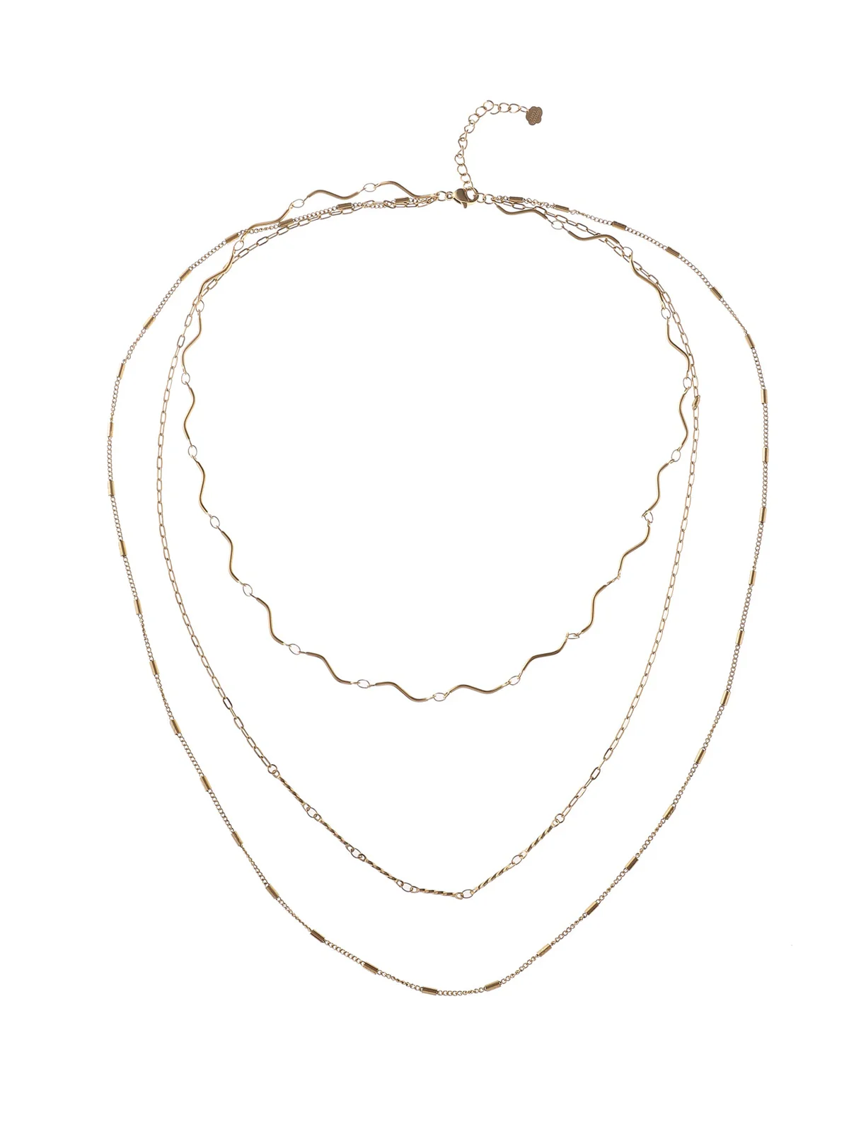 Dit Rose & Camellia Collier, modelnummer 1110333310994, is een prachtige vergulde edelstalen ketting. Met lengtes van 45, 55, 65 en een extra 5 cm, biedt het veelzijdigheid in stijl. Draag het als opvallend statement stuk of elegant accent. Perfect voor elke gelegenheid, van casual tot chic. Ideaal voor modieuze en stijlvolle verschijningen.