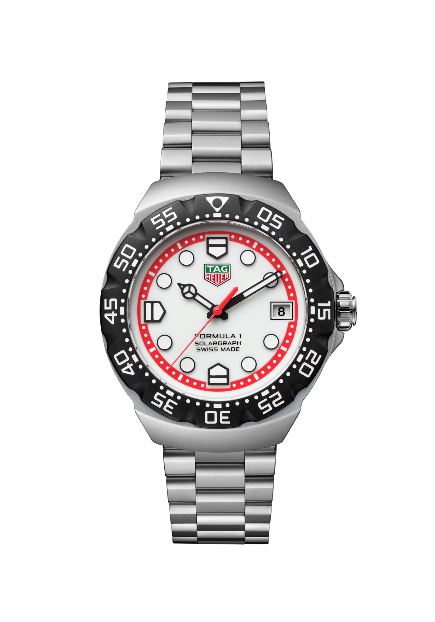 Dit TAG Heuer horloge behoort tot de TAG Heuer Formula 1 collectie. 
Referentienummer: WBY1111.BA0042
Caliber: TH50-00
