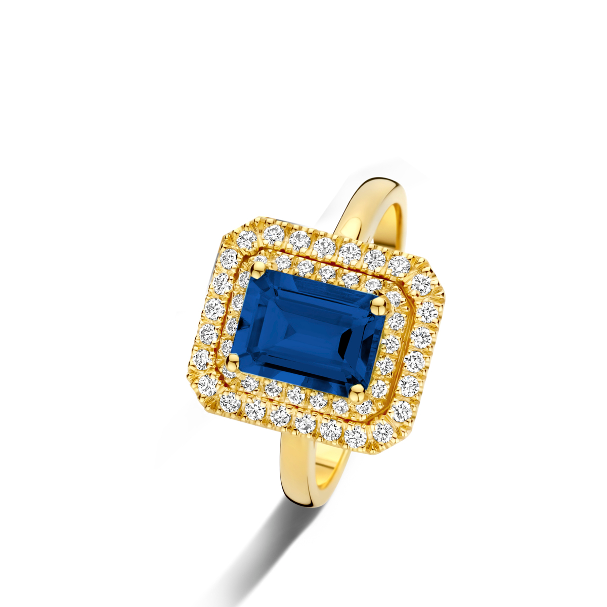 Ring in geel goud 18 k met 26Diamant(en) briljant slijpsel0.22 ctSiG-H
22Diamant(en) briljant slijpsel0.12 ctSiG-H
1Ioliet1.6 ct