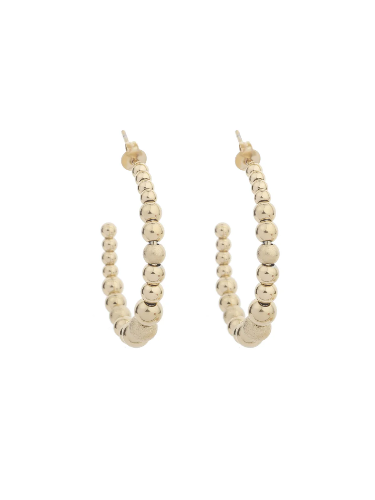 De Rose & Camellia Oorstekers, modelnummer 3700020306959, zijn vergulde edelstalen sieraden. Deze studs combineren elegantie met duurzaamheid, perfect voor dagelijks gebruik of speciale gelegenheden. Draag ze met opgestoken haar of een simpele outfit voor een verfijnde uitstraling. Een must-have voor elke sieradencollectie die subtiele luxe uitstraalt.