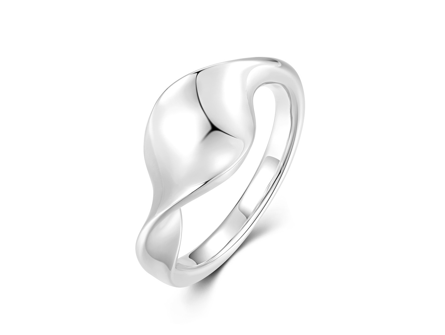 Quinn - Zilveren fantasie ring - 0220086-54