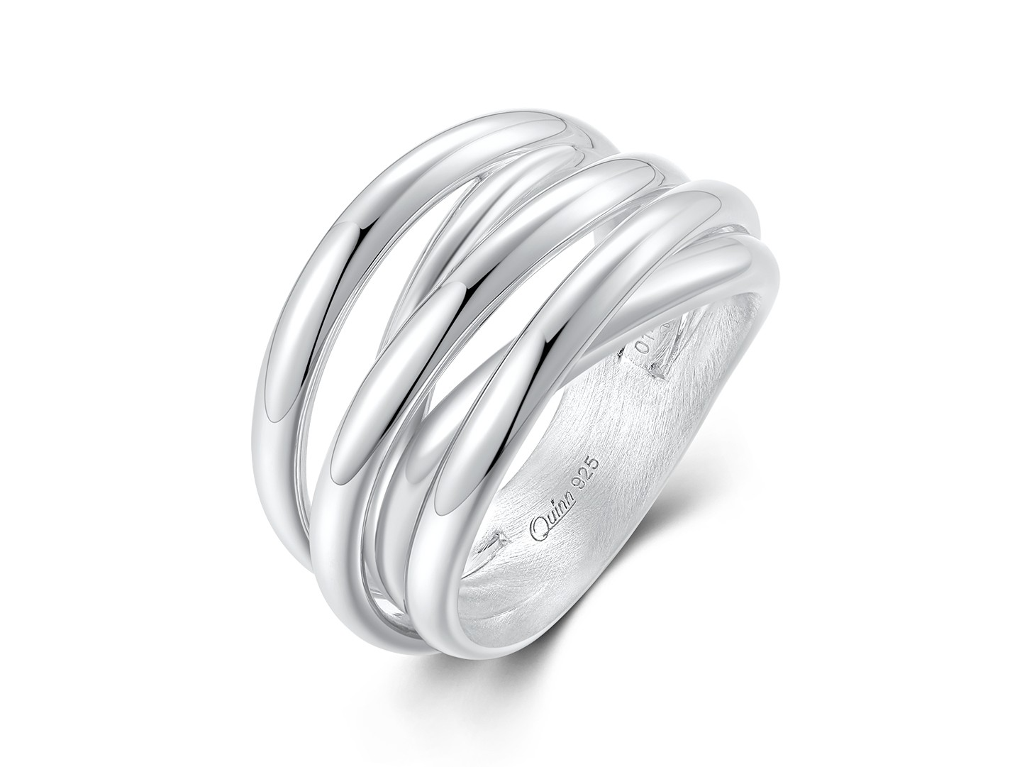 Quinn - Zilveren fantasie ring - 0228036-58